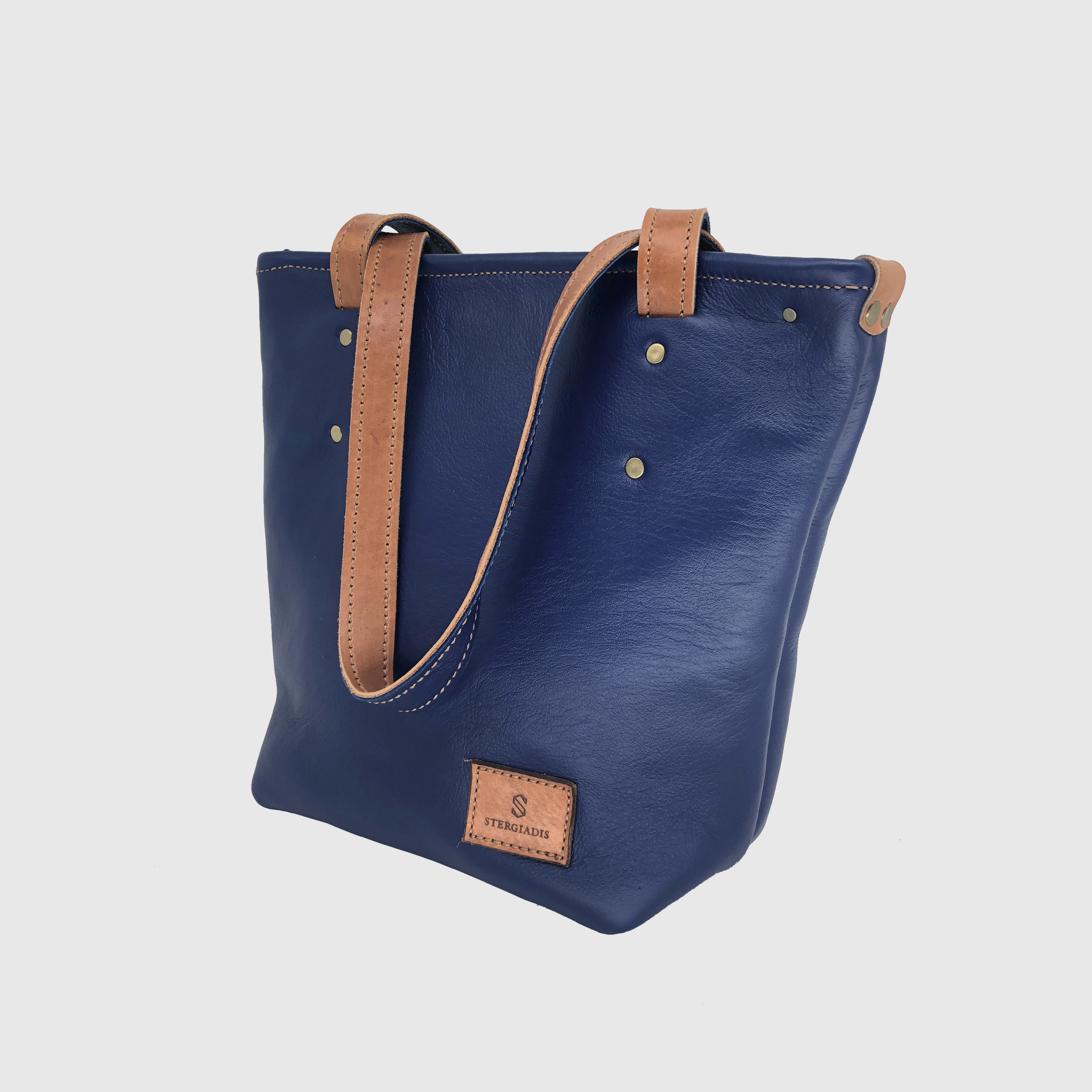 Andrea Luxury- Royal Blue/Tan