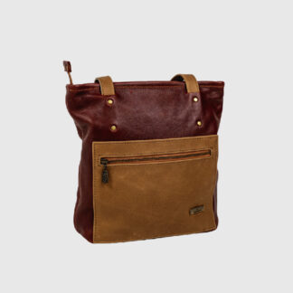 Cosmo - Maroon/Tan