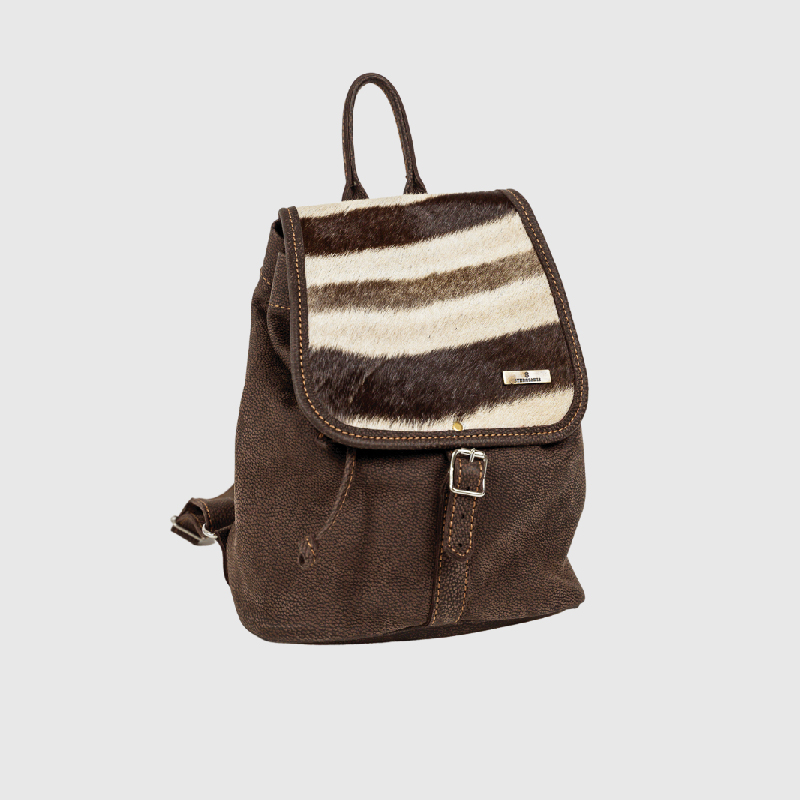 Kaethe Zebra - Chestnut/Natural