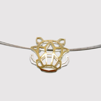 Warthog Geometric Pendant
