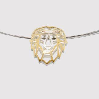 Lion Geometric Pendant