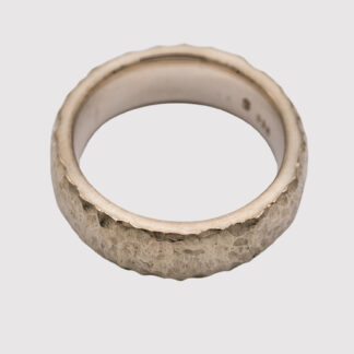ROUGH SILVER TEXTURE RING