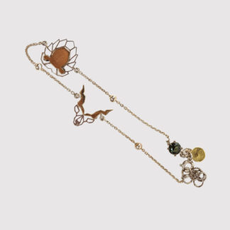 Lion & Kudu Geometric Bracelet