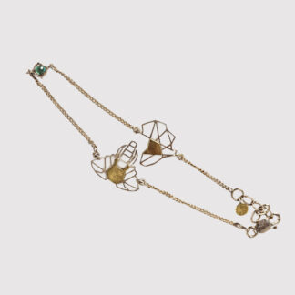 Elephant & Africa Geometric Bracelet